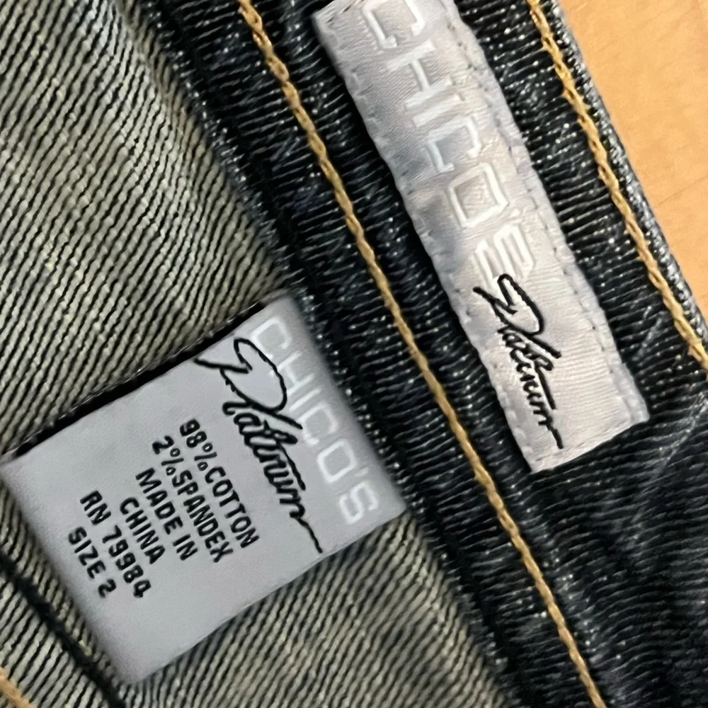 Size 12- Chicos denim skirt- like new